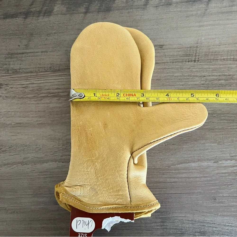 Deerskin Leather Mittens Toddler Youth Size Suede Century Leather Products Uber